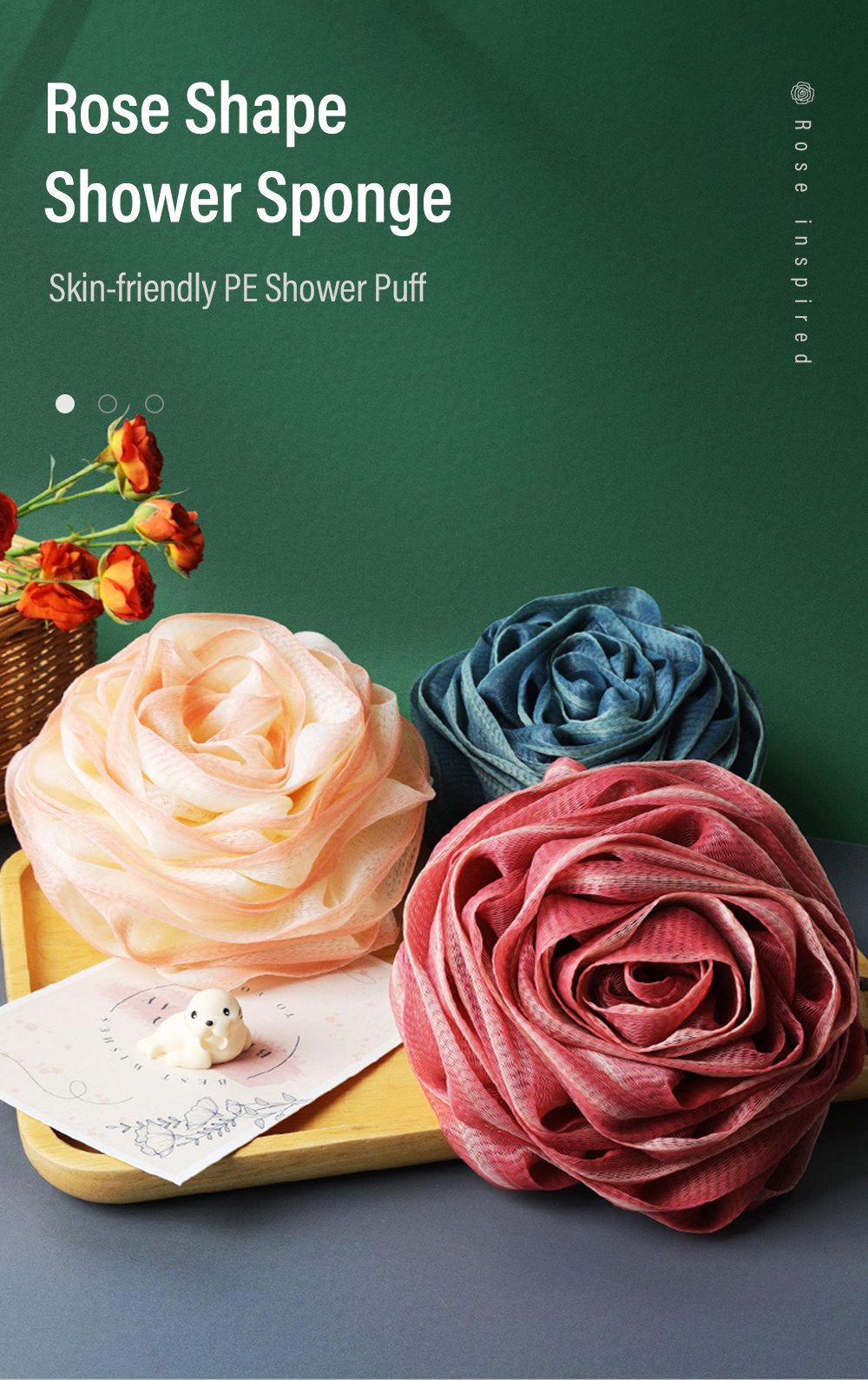 Rose-Shower-Puff-Flower-Shape-Bath-Ball-1